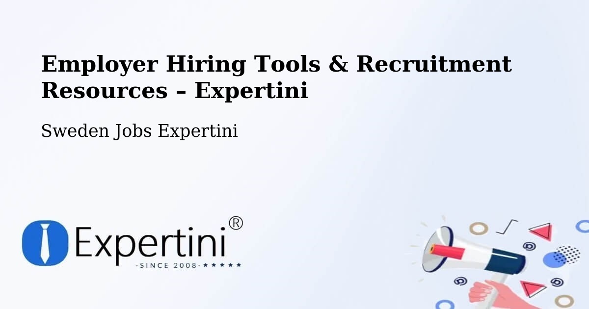 Employer Hiring Tools & Recruitment Resources – Särö - Särö, Sweden Jobs Expertini
