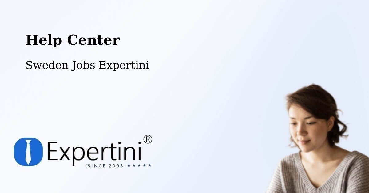 Help Center – Särö - Sweden Jobs Expertini